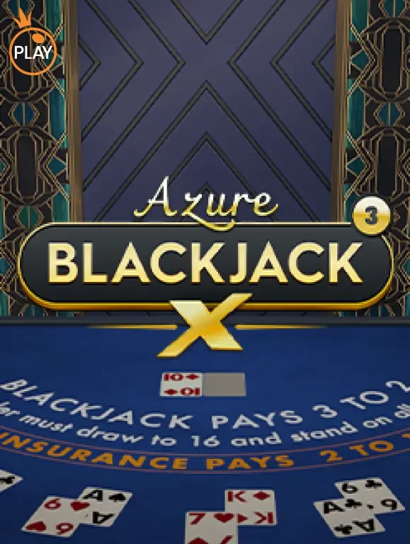 BOM88 Blackjack X 3 - Azure